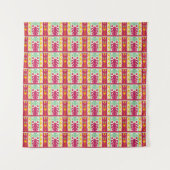 Tenture Illustration de la conception de textiles traditio (Devant)