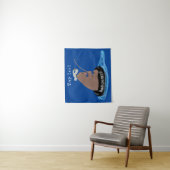 Tenture Illustration de la pêche de l'ourson mou (En situation)