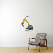 Tenture Illustration de la pelle de rupture (En situation)