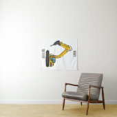 Tenture Illustration de la pelle de rupture (En situation (horizontale))