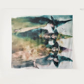 Tenture Illustration de la sorcière #1 (Devant (Horizontal))