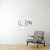 Tenture Illustration de lave-linge mignonne (En situation (horizontale))