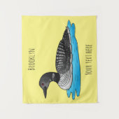 Tenture Illustration de Loon bird (Devant)