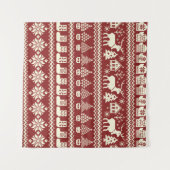 Tenture Illustration de motif nordique (Devant (Horizontal))