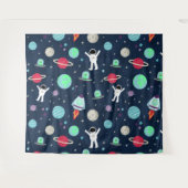 Tenture illustration de motif spatial (Devant (Horizontal))