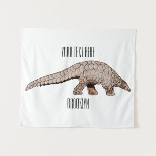 Tenture Illustration de Pangolin