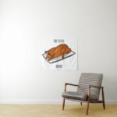Tenture Illustration de Peking duck (En situation (horizontale))