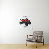 Tenture Illustration de Quad bike atv (En situation)