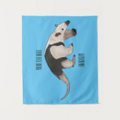 Tenture Illustration de Tamandua (Devant)