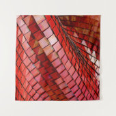 Tenture Illustration de tuiles rouges (Devant (Horizontal))