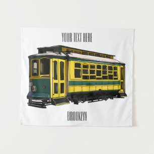 Tenture Illustration du chariot Mata