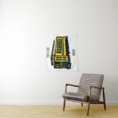 Tenture Illustration du chariot Mata (En situation)