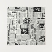 Tenture Illustrations des journaux en première page (Devant (Horizontal))