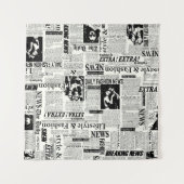 Tenture Illustrations des journaux en première page (Devant)