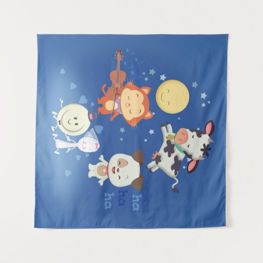 Tenture Ils m'ont appris (Devant (Horizontal))