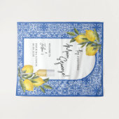 Tenture Ils Ont Trouvé Principal Squeeze Lemon Tile Douche (Devant (Horizontal))