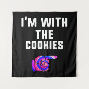 Tenture Im Avec Cookies Tie Dye Funny Produits