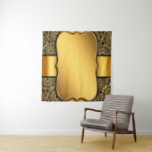 Tenture image Arrière - plan cadre or (En situation (horizontale))