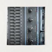 Tenture Image couleur de nombreux boutons dans un enregist (Devant (Horizontal))