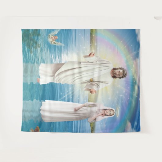 Tenture Image d'icône représentant Jésus Christ (Devant (Horizontal))