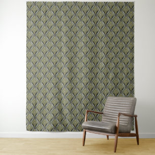 Tenture Image Emerald & Gold Art Déco