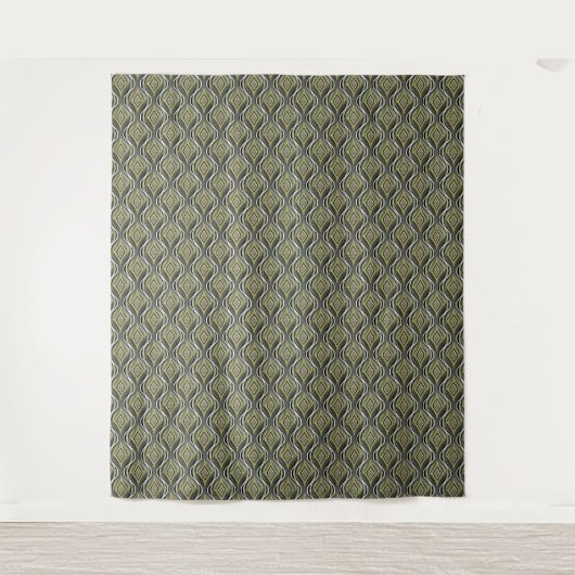Tenture Image Emerald & Gold Art Déco (Devant)