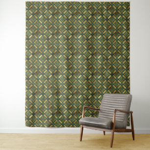 Tenture Image Emerald & Gold Art Déco