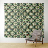 Tenture Image Emerald & Gold Art Déco (En situation (horizontale))