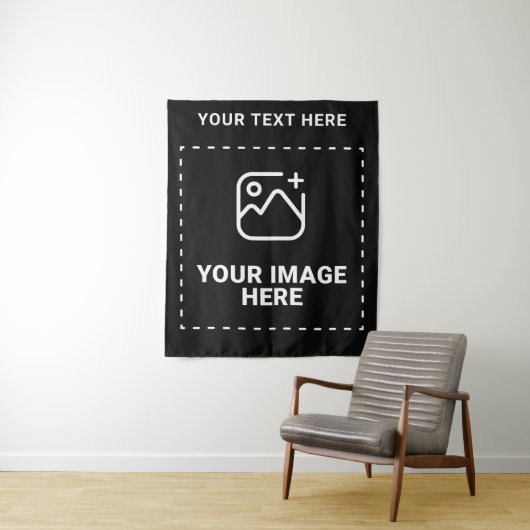 Tenture Image Plus Texte (En situation)