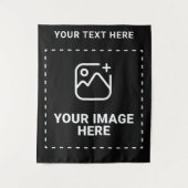 Tenture Image Plus Texte (Devant)