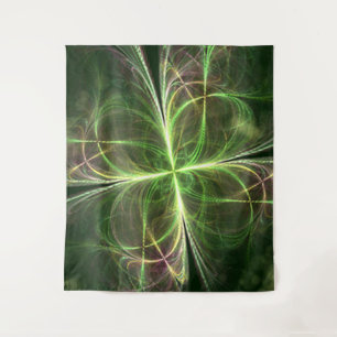 Tenture Imaginaire Abstrait Quatre Feuilles
