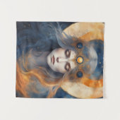 Tenture Imaginaire déesse Éclipse solaire Imprimer (Devant (Horizontal))