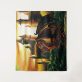 Tenture Imaginaire du château de Red Dragon (Devant)