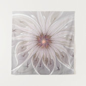 Tenture Imaginaire Floral, Abstraite Fleur Pastel Moderne (Devant)