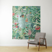Tenture Imaginaire Jungle tropicale (En situation)
