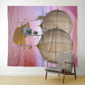 Tenture Imaginaire Voyage (En situation (horizontale))