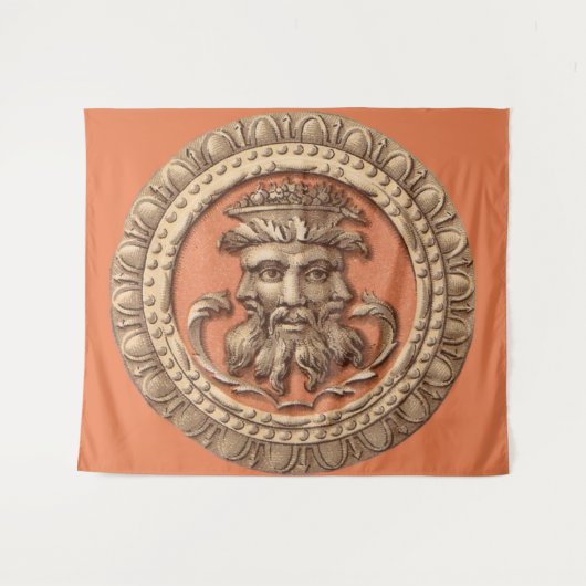 Tenture impression à trois faces (Devant (Horizontal))