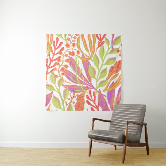 Tenture Impression couleur vive (En situation)