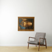 TENTURE IMPRESSION D'ART FINE SALVATOR MUNDI (En situation (horizontale))