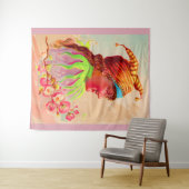 Tenture Impression de jester de femme victorienne (En situation (horizontale))