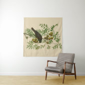Tenture Impression d'oiseau Grackle Violet d'Audubon Botan (En situation (horizontale))