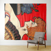 Tenture Impression féminine 1925 (En situation (horizontale))