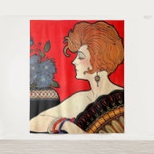 Tenture Impression féminine 1925 (Devant)