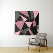 Tenture Impression géométrique moderne Abstraite (En situation (horizontale))