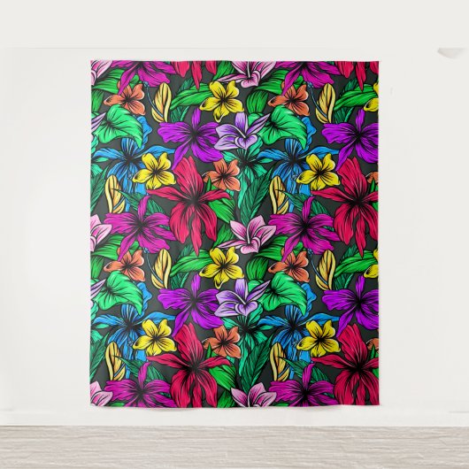 Tenture Impression hawaïenne (Devant)