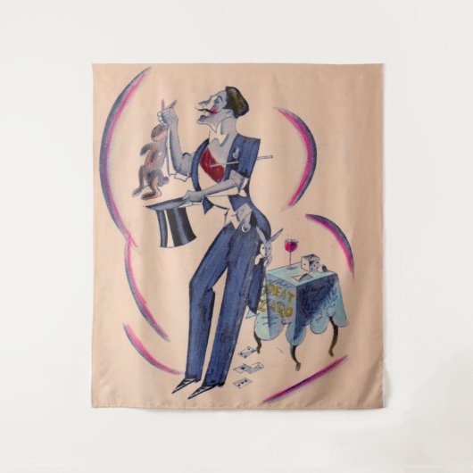 Tenture impression magique (Devant)