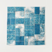 Tenture Impression motif de la surface composée de collage (Devant (Horizontal))