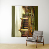 Tenture impression Persépolis ancienne (En situation)