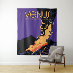 Tenture Impression photo d'art spatial de la planète Vénus
