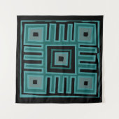 Tenture impression sur toile de motif moderne abstrait afr (Devant)